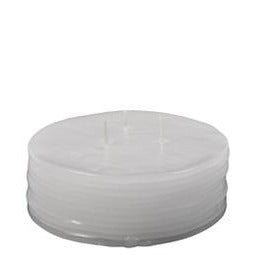 ein-st-ck-vom-gl-ck-diskus-schwimmkerze-paraffin-13-cm-24h image 1