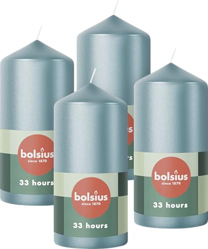 bolsius-essentials-stumpenkerzen-metallic-blau-12x6-cm-4-st-ck image 6