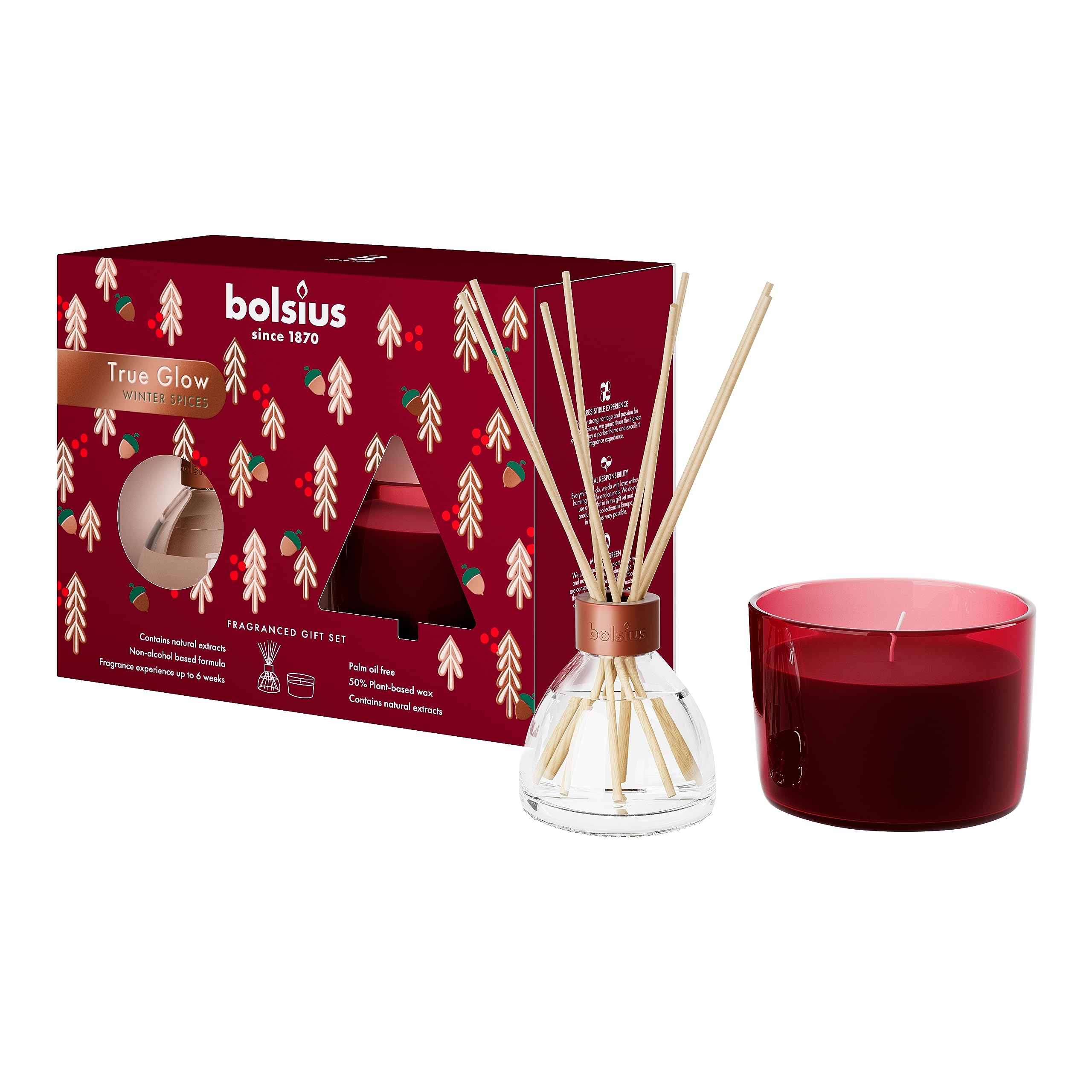 bolsius-true-glow-geschenkset-winter-spices-bordeauxrot-duftset image 1