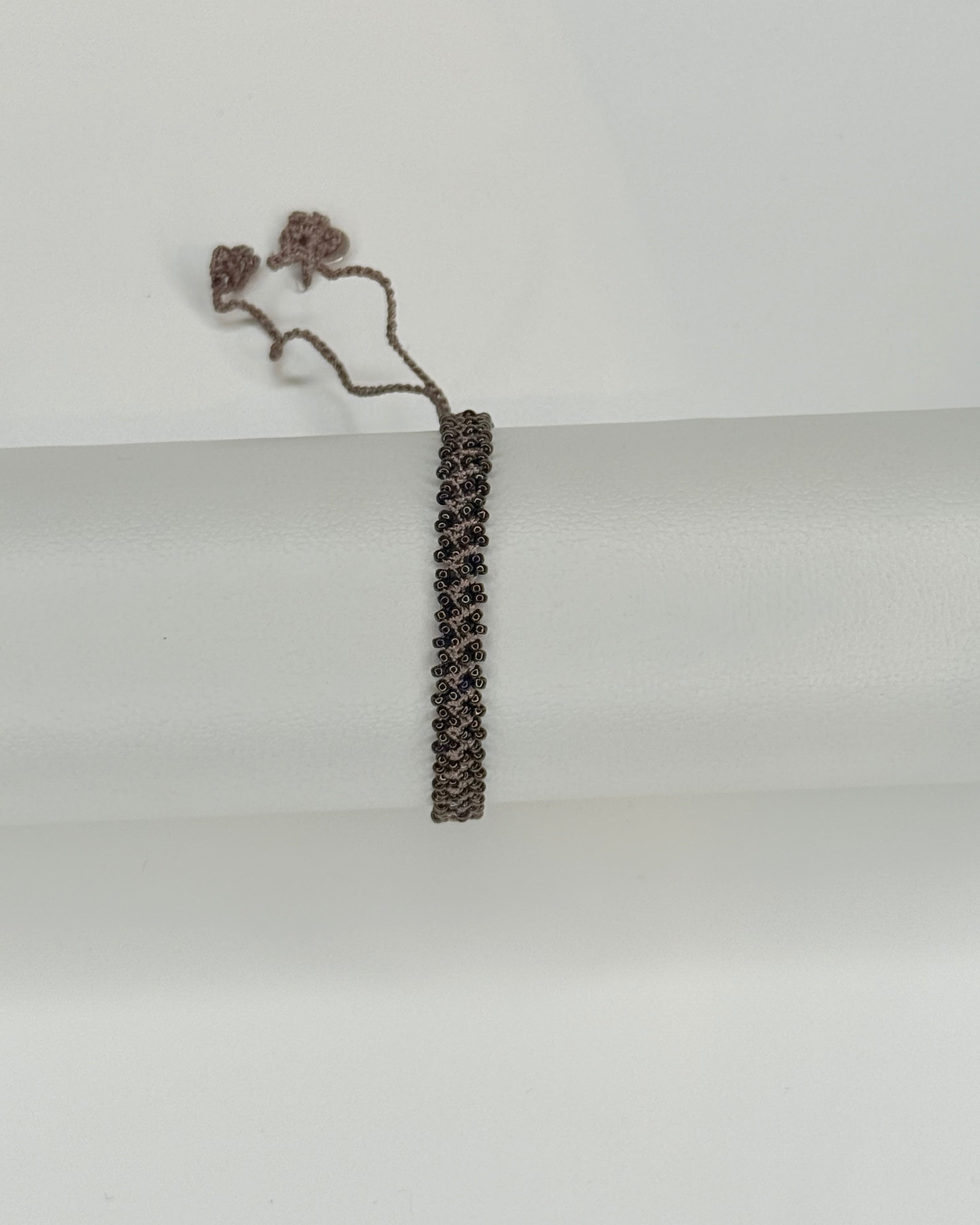 lily-pure-armband-fein-geh-kelt-chocolate image 1