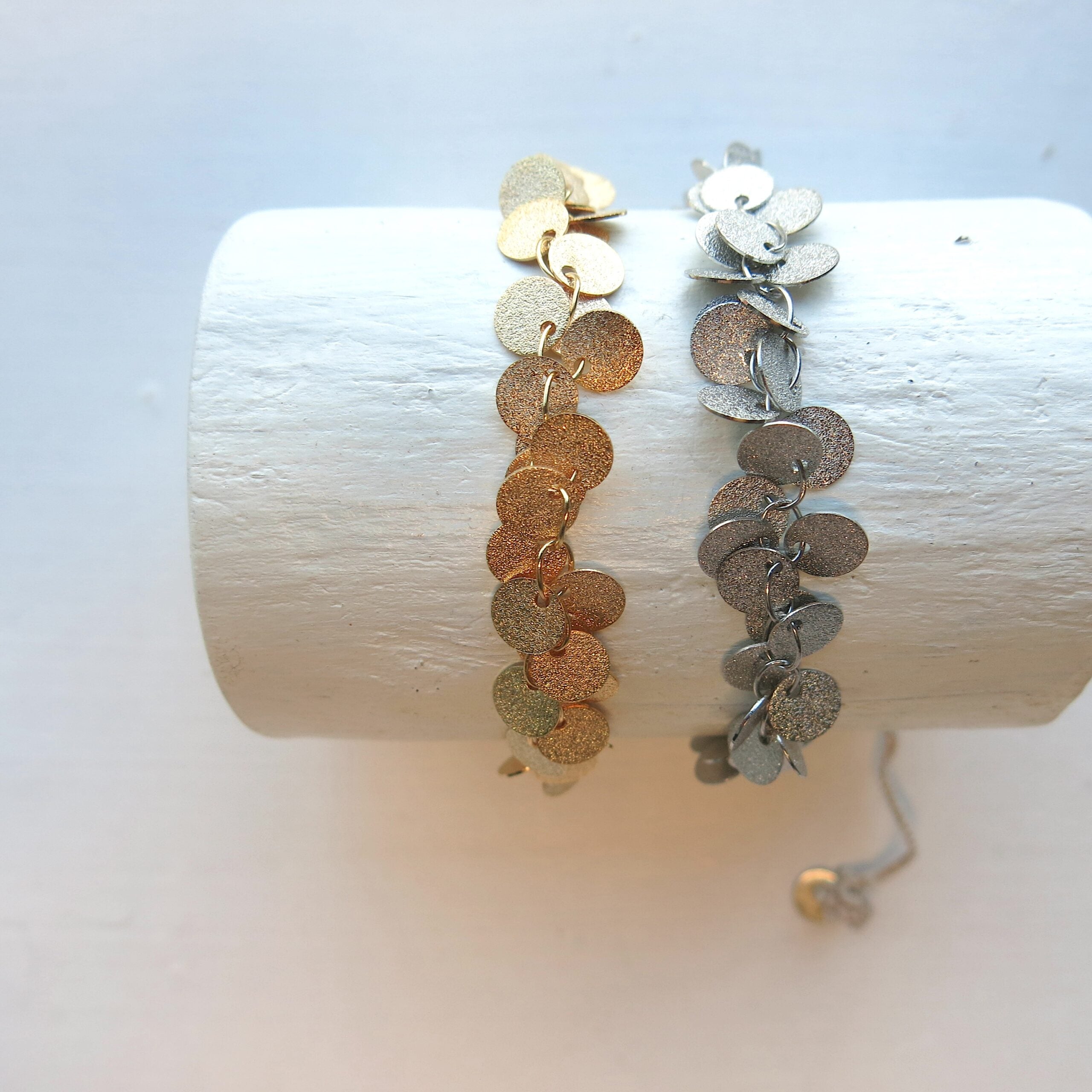 santurini-armband-silber-plated-pailletten-verstellbar image 3