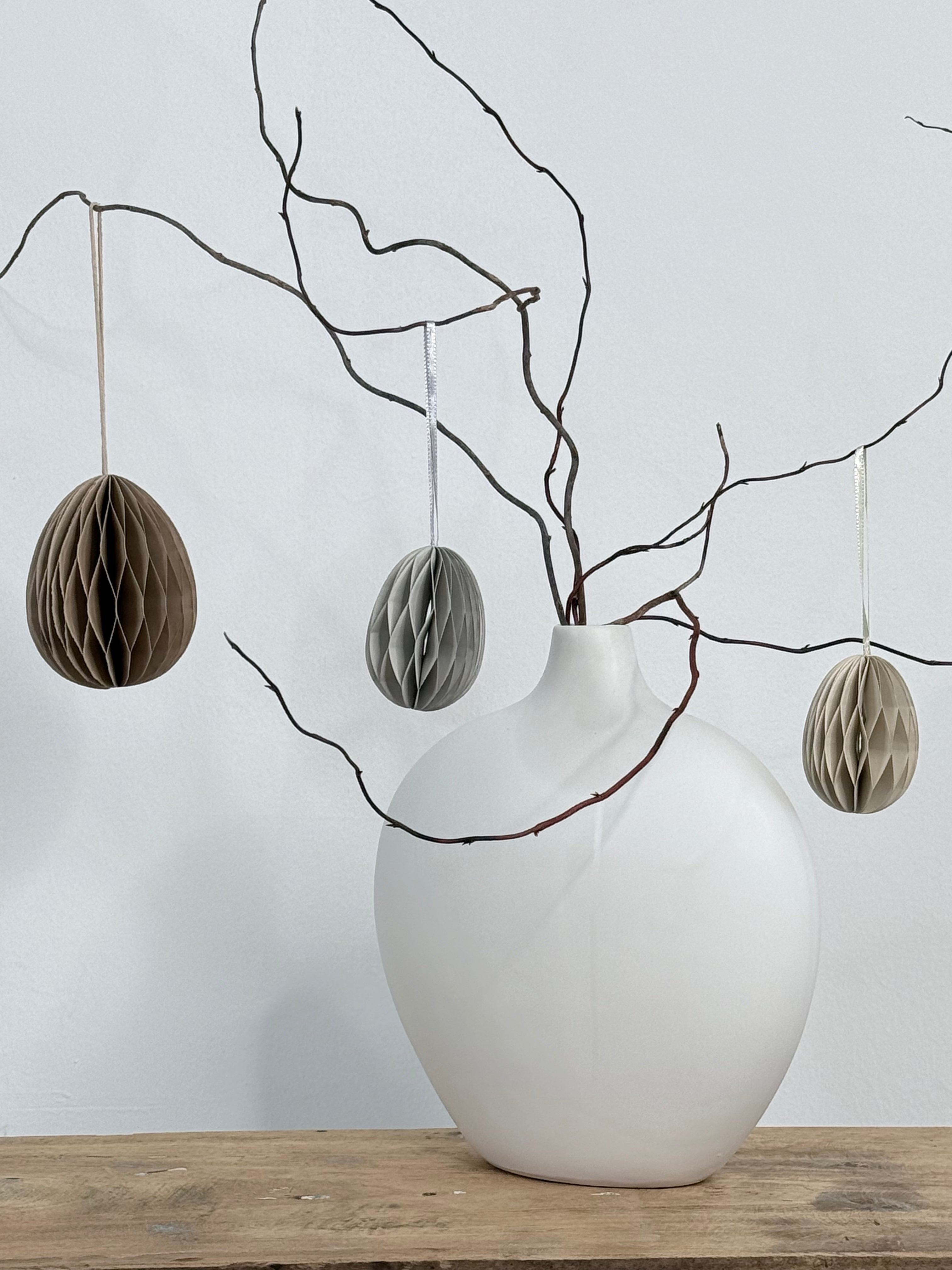 affari-of-sweden-flaschenvase-steingut-wei-bauchig-m image 2