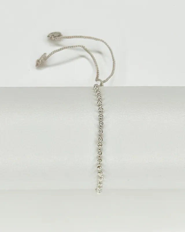 ein-st-ck-vom-gl-ck-liz-h-kel-armband-silber-2mm-perlen image 1