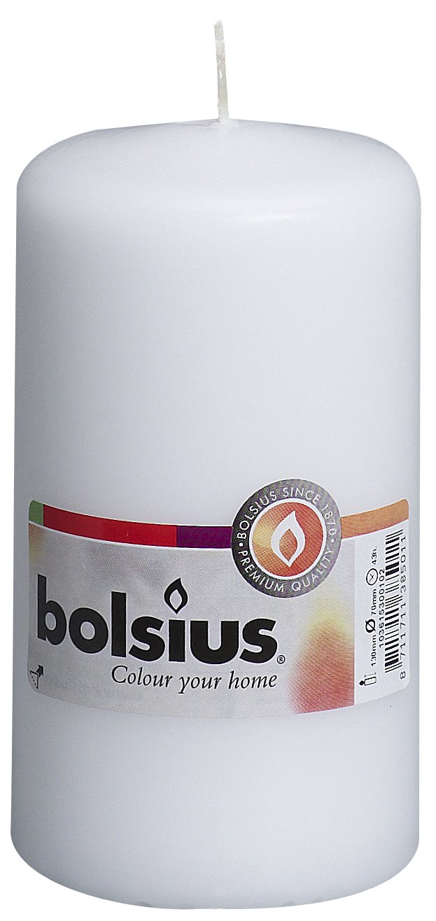 bolsius-essentials-stumpenkerzen-wei-13x7-cm-8-st-ck-43h image 1