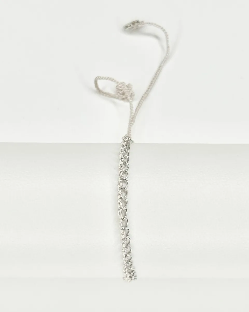 fine-chain-armband-filigran-rhodium-silber-verstellbar image 1