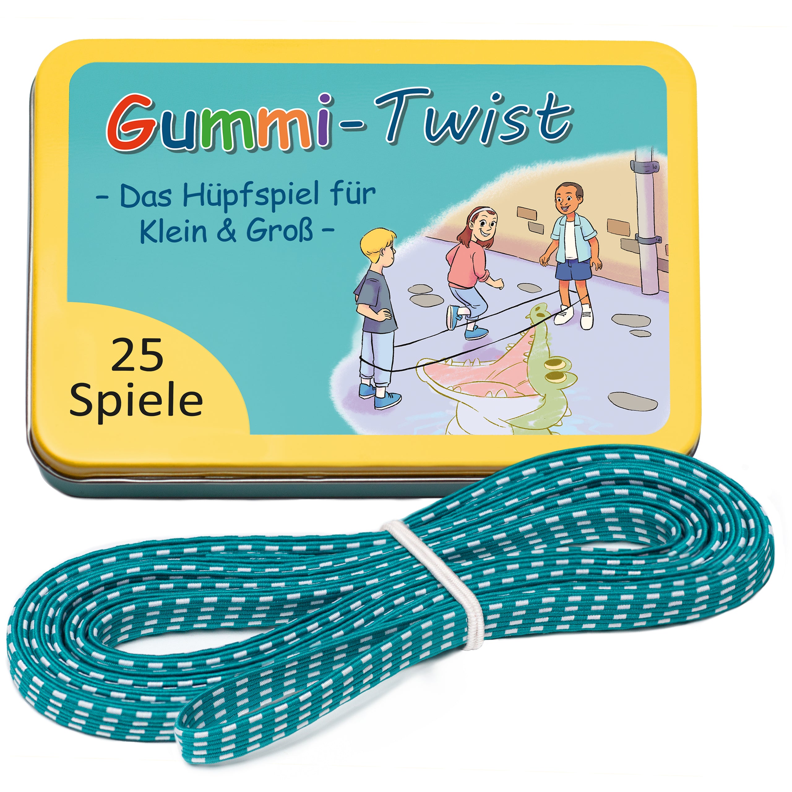 gl-ckswolke-spiele-gummitwist-h-pfegummi-4m-mit-anleitungsbuch image 1