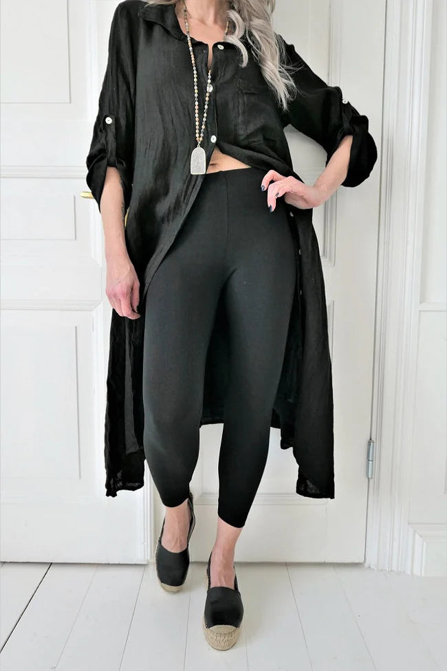 bypias-bambus-leggings-damen-schwarz-3-4-l-nge image 1