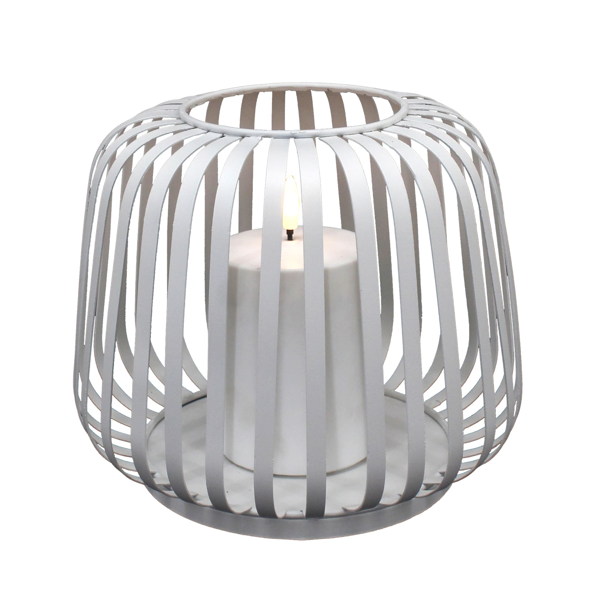 ein-st-ck-vom-gl-ck-cottage-solar-laterne-wei-21-cm-led image 1