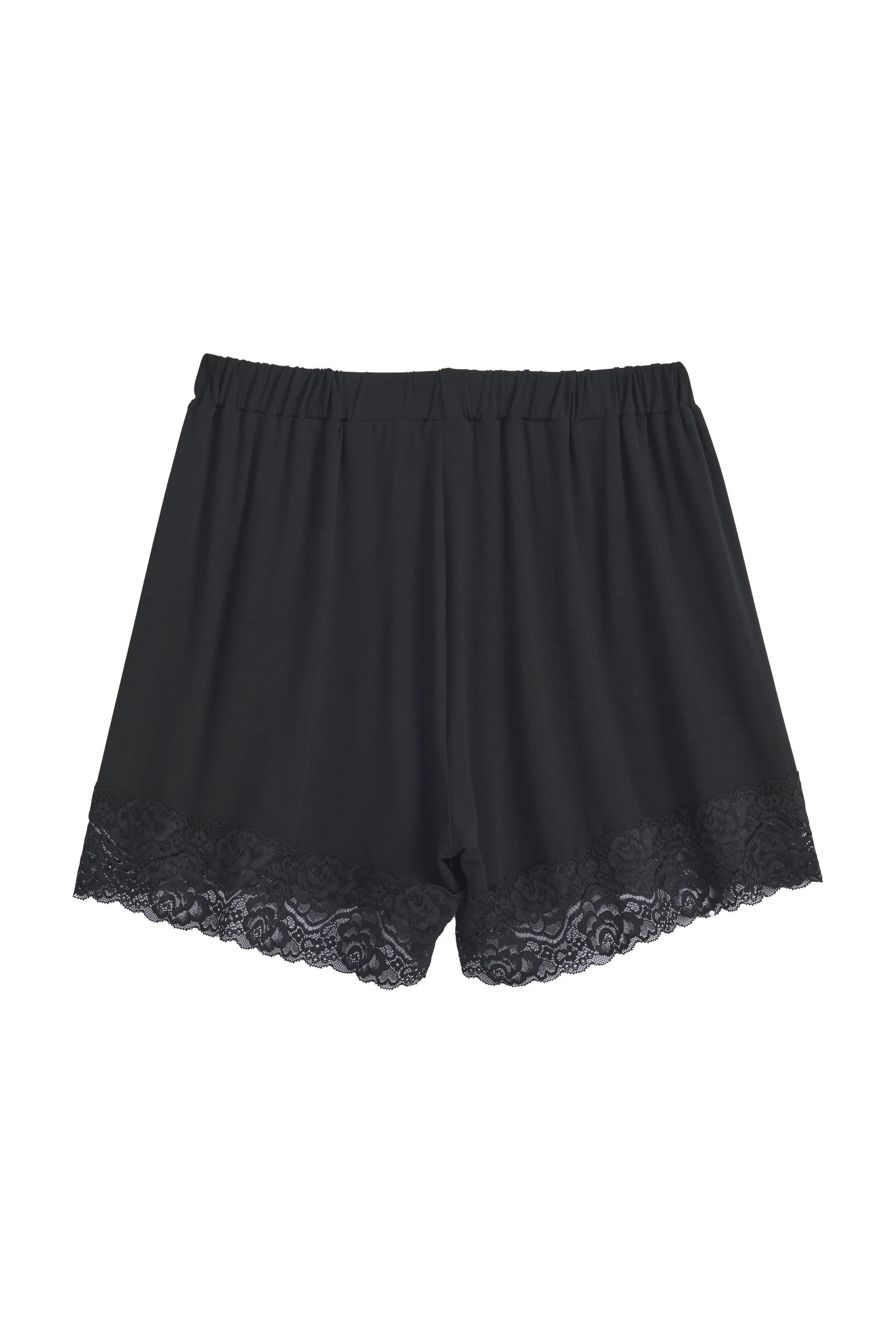 bypias-lace-bambus-shorts-damen-schwarz-mit-spitze image 5
