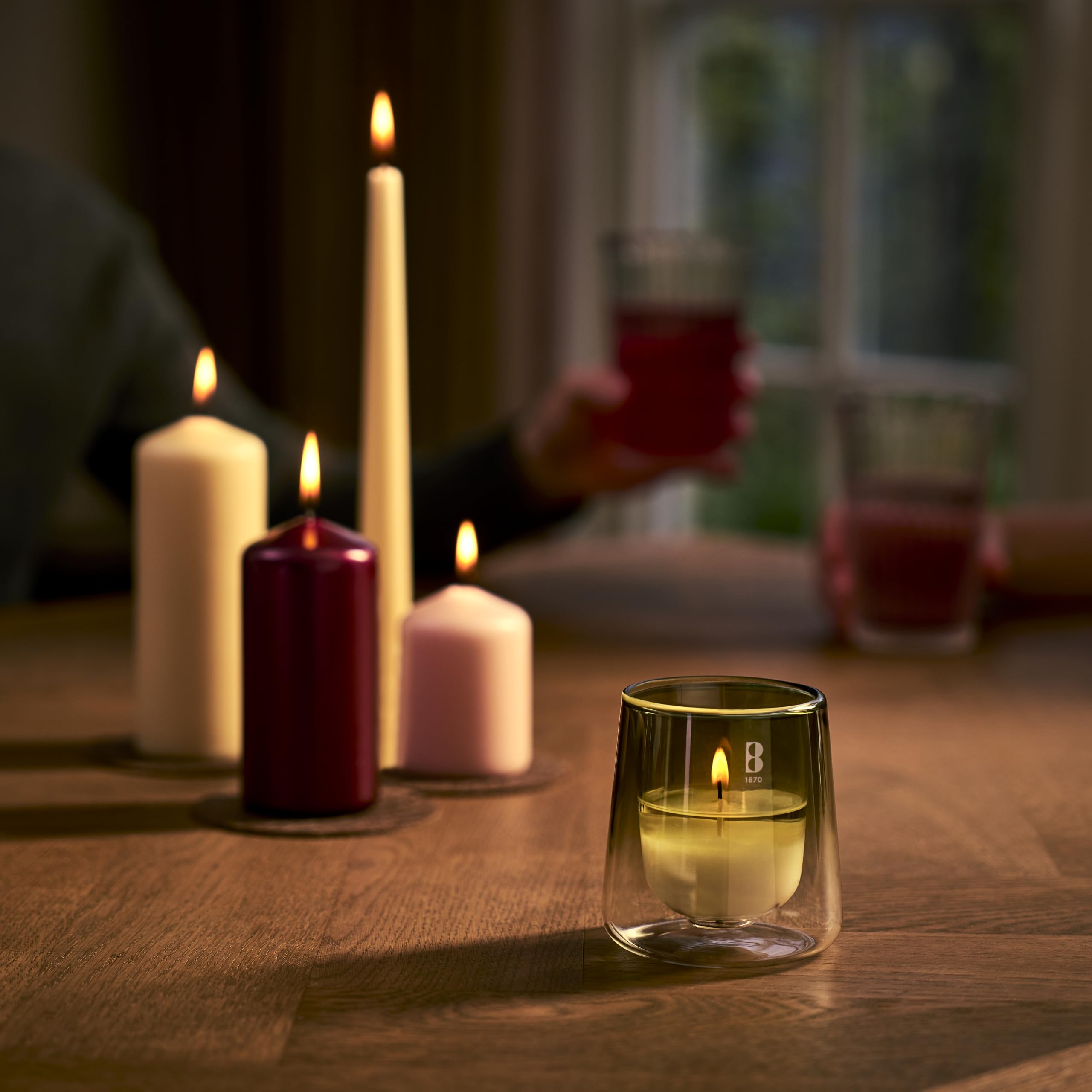 bolsius-cleanlight-starterset-gr-n-duftkerze-9-refills image 3