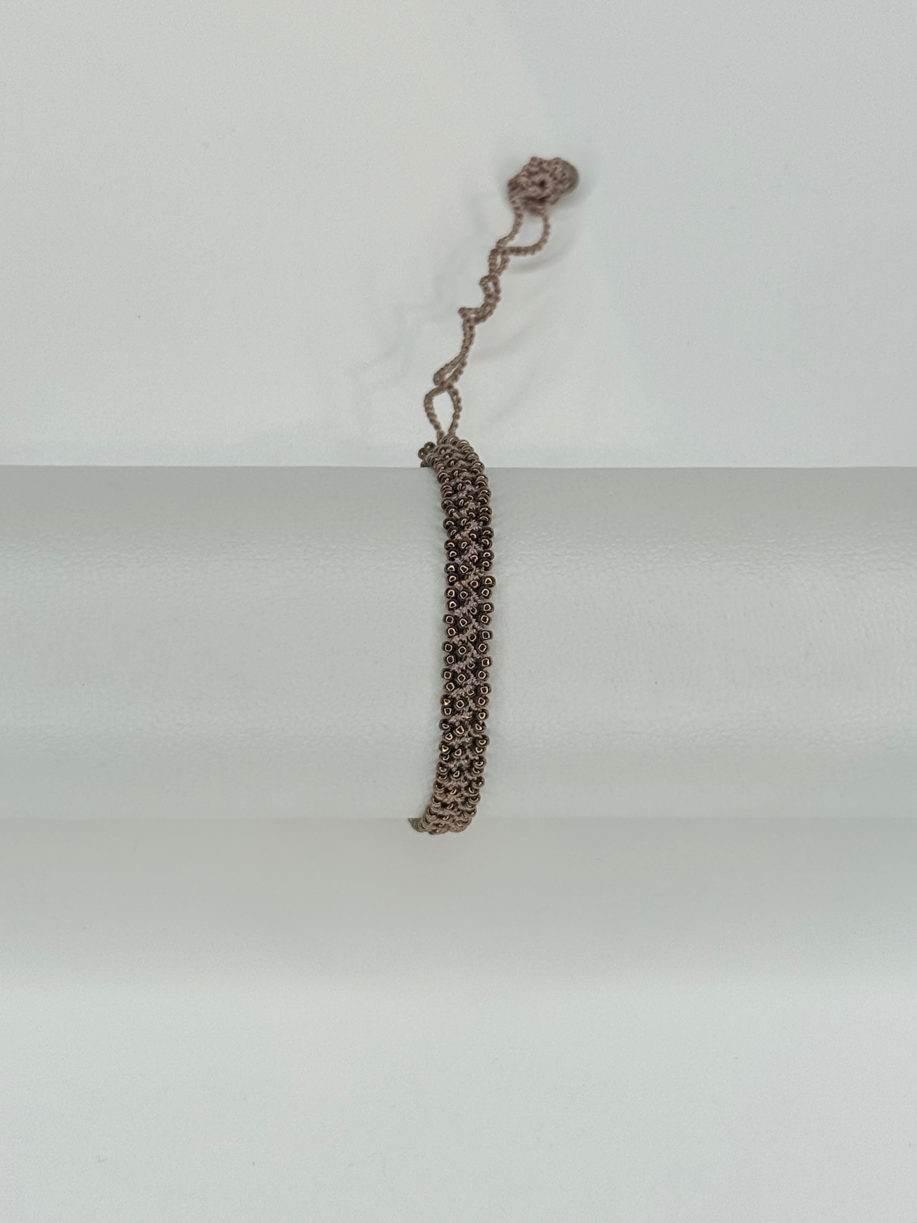 lily-pure-armband-geh-kelt-bronze-glasperlen-fein image 1