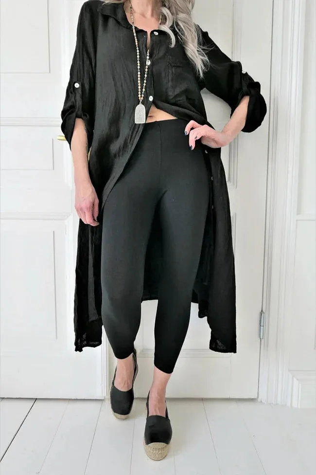 bypias-bambus-leggings-damen-schwarz-3-4-l-nge image 1