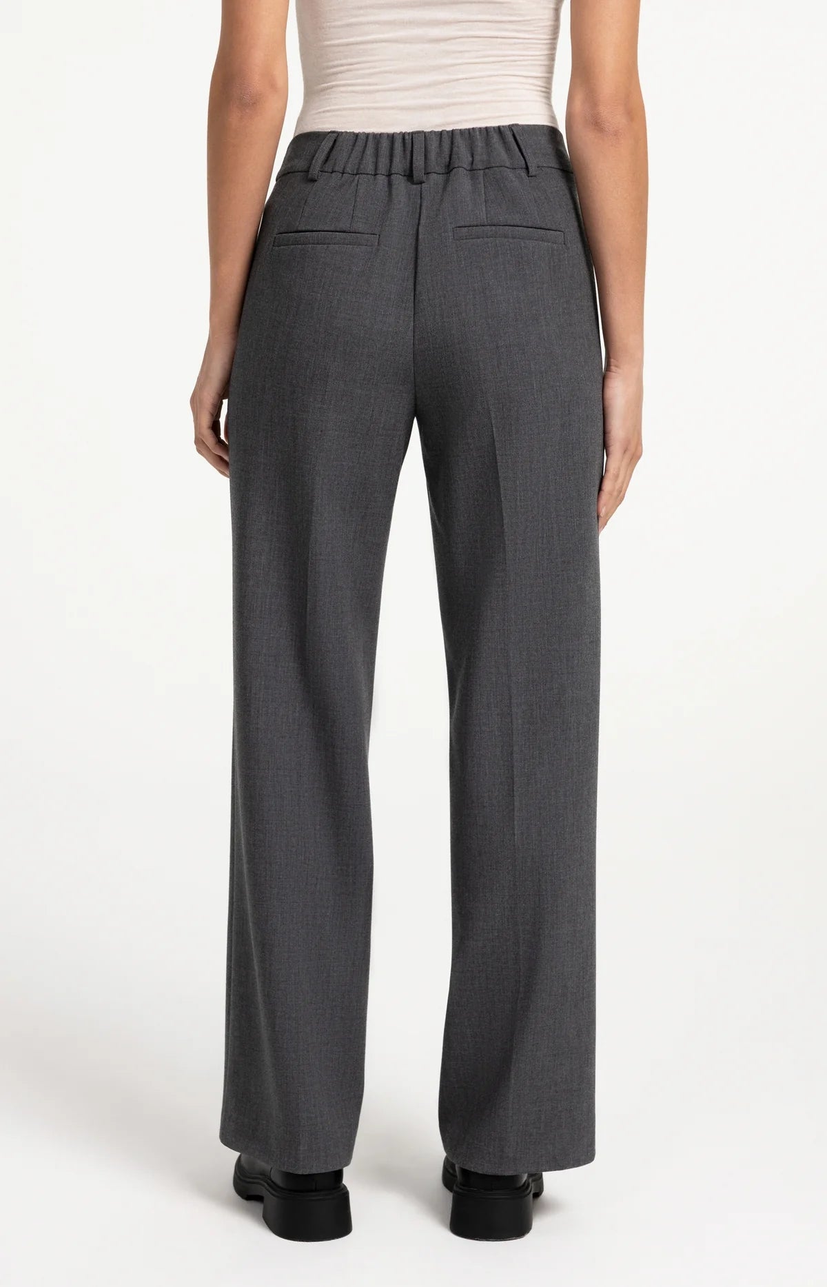 ein-st-ck-vom-gl-ck-yaya-stoffhose-grau-melange-gr-38 image 2