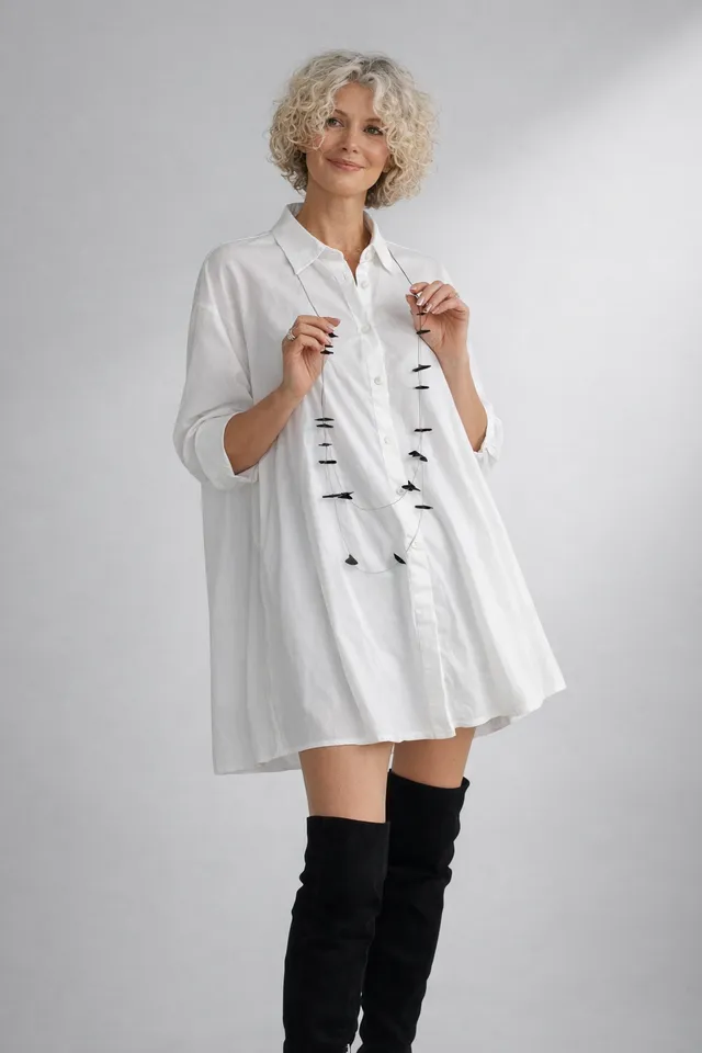 anastasia-hemdblusenkleid-a-linie-wei-baumwollmix-einheitsgr-e image 1