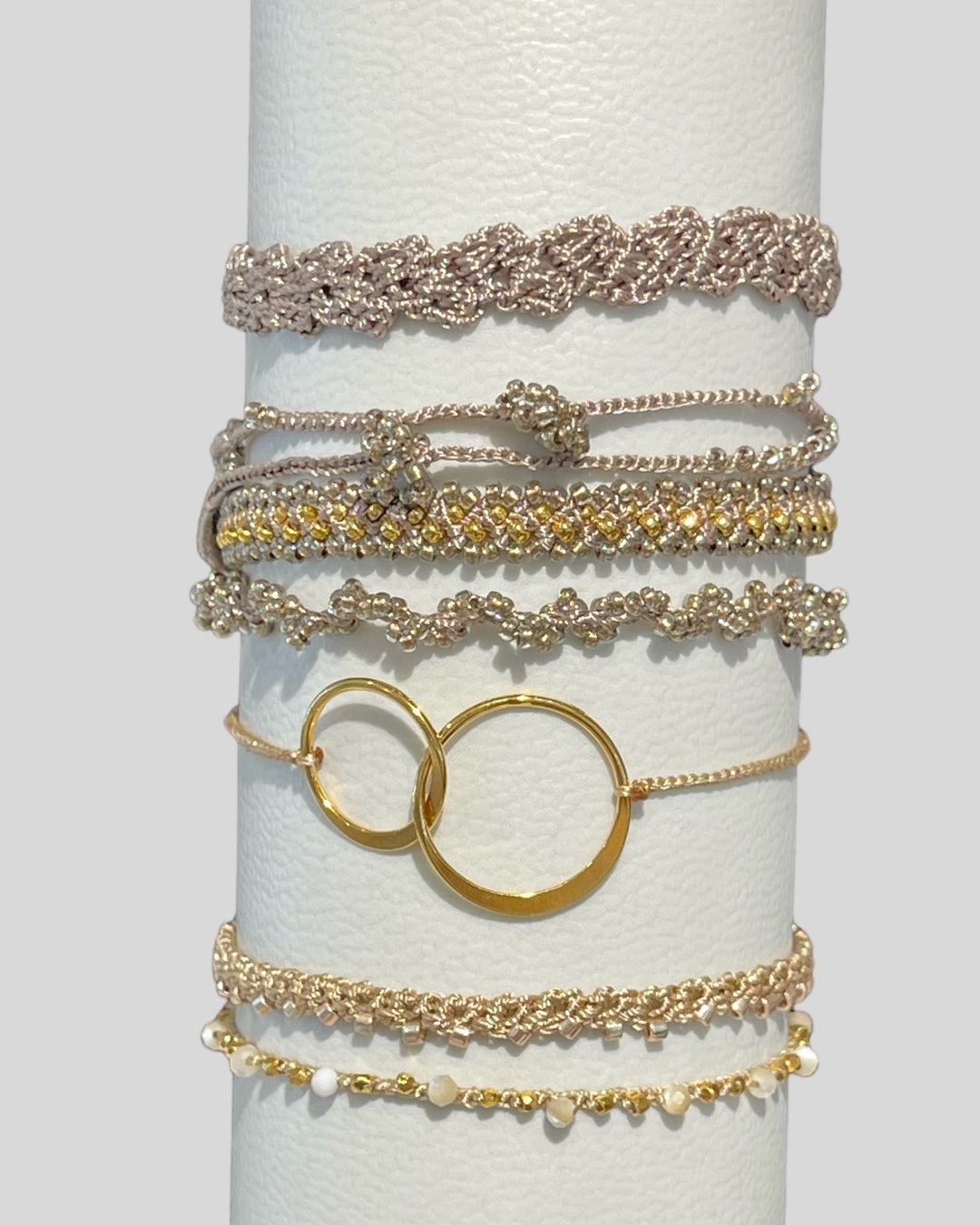 ein-st-ck-vom-gl-ck-cirla-armband-silber-zwei-ringe image 2