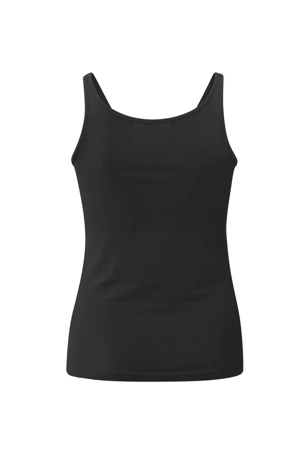 yaya-basic-baumwoll-tr-gertop-top-schwarz-baumwollstretch image 4