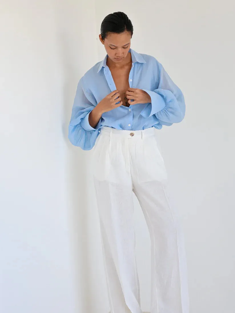 luciee-linen-pleat-pant-leinenhose-wei-weites-bein-gr-s image 1
