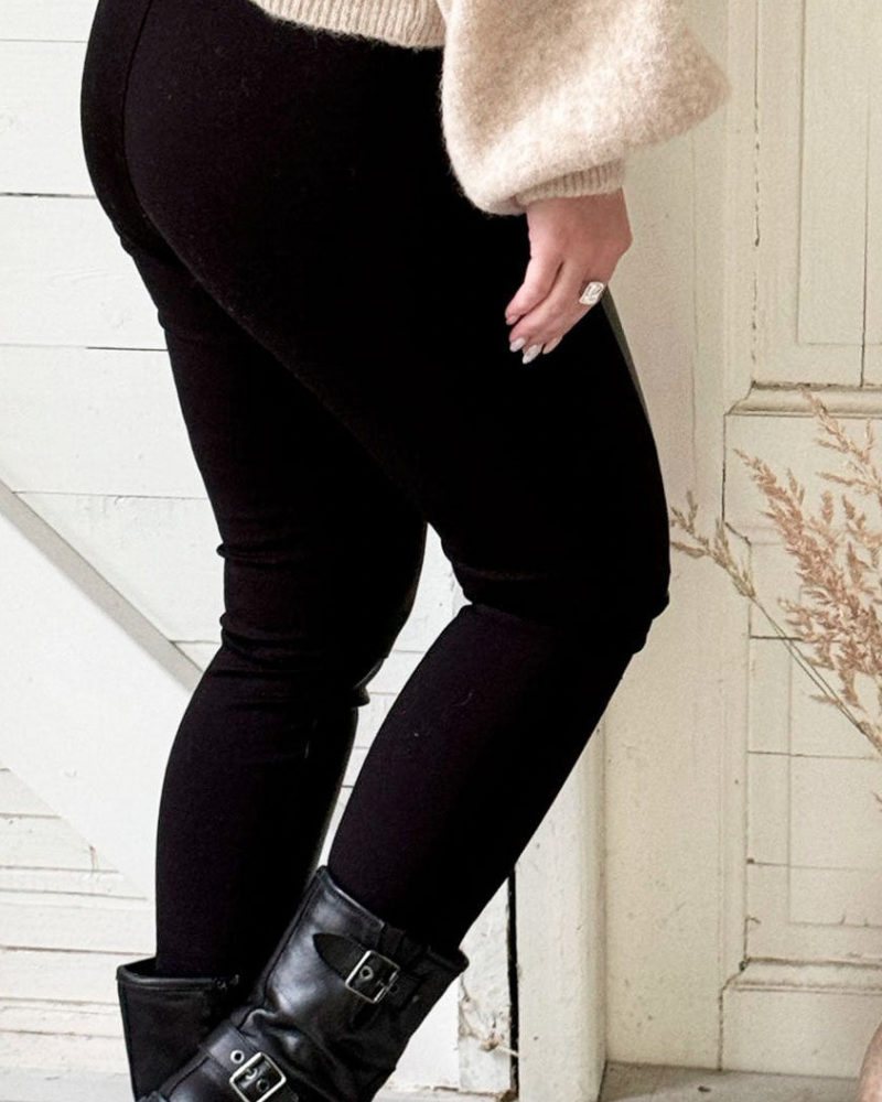 bypias-faux-leggings-kunstleder-schwarz-l image 2