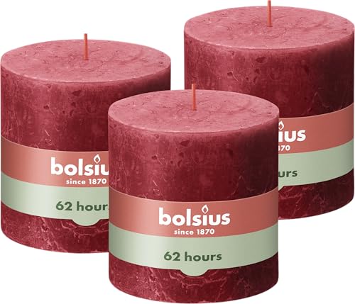 bolsius-rustik-stumpenkerze-xxl-rot-3-st-ck-10x10-cm image 7