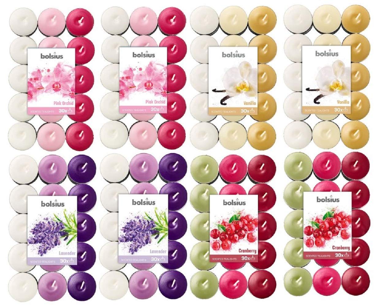 bolsius-true-scents-duftteelichter-bunt-240-st-ck-4h image 1