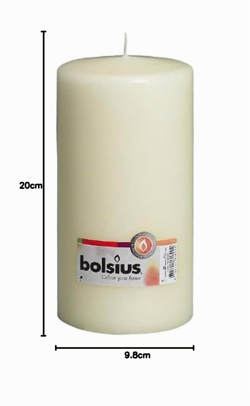 bolsius-essentials-stumpenkerzen-elfenbein-8-st-ck-20x10-cm image 4