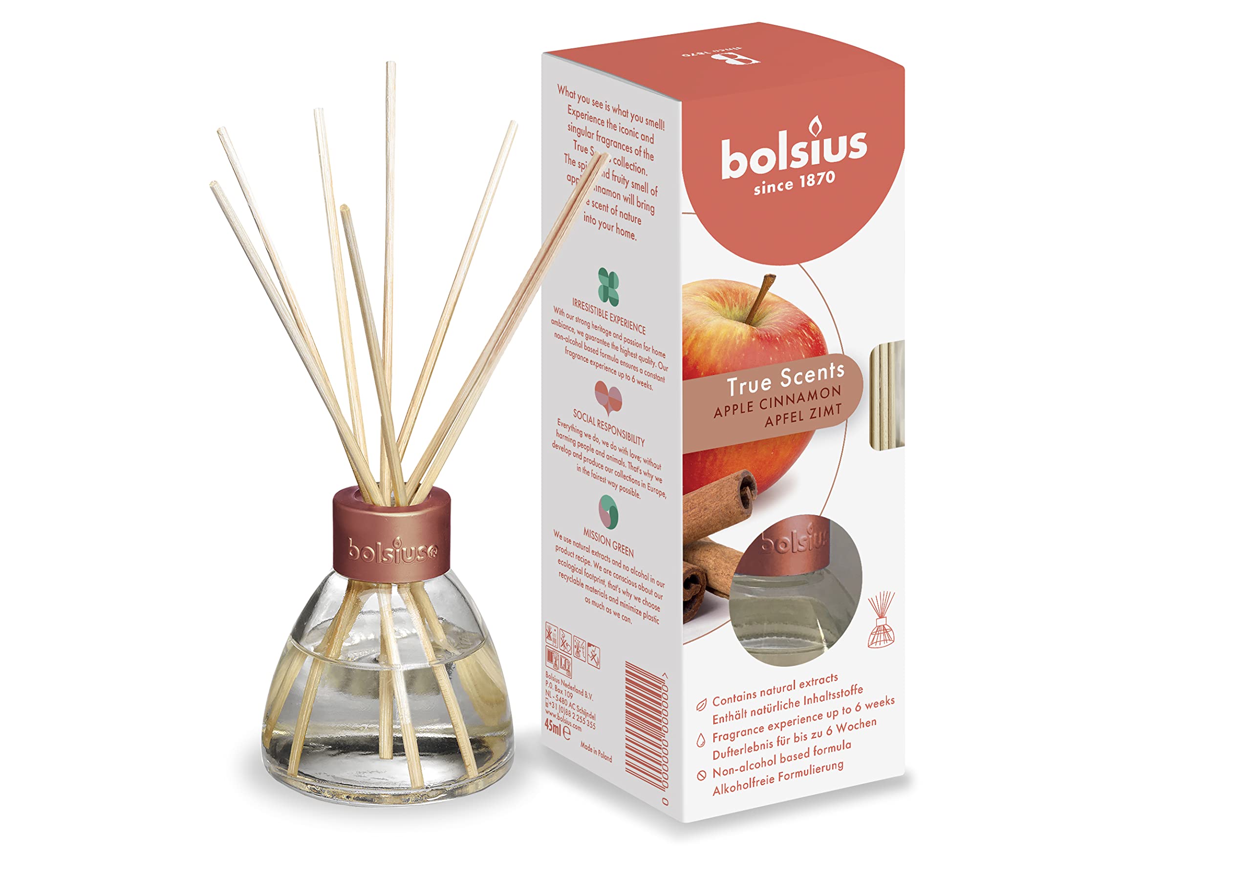 bolsius-true-scents-diffuser-cinnamon-apple-45-ml-herbst image 2