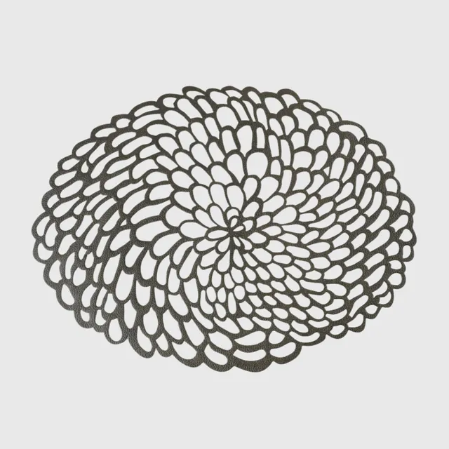 lace-tischset-oval-waschbares-papier-latte-spitzenoptik image 1