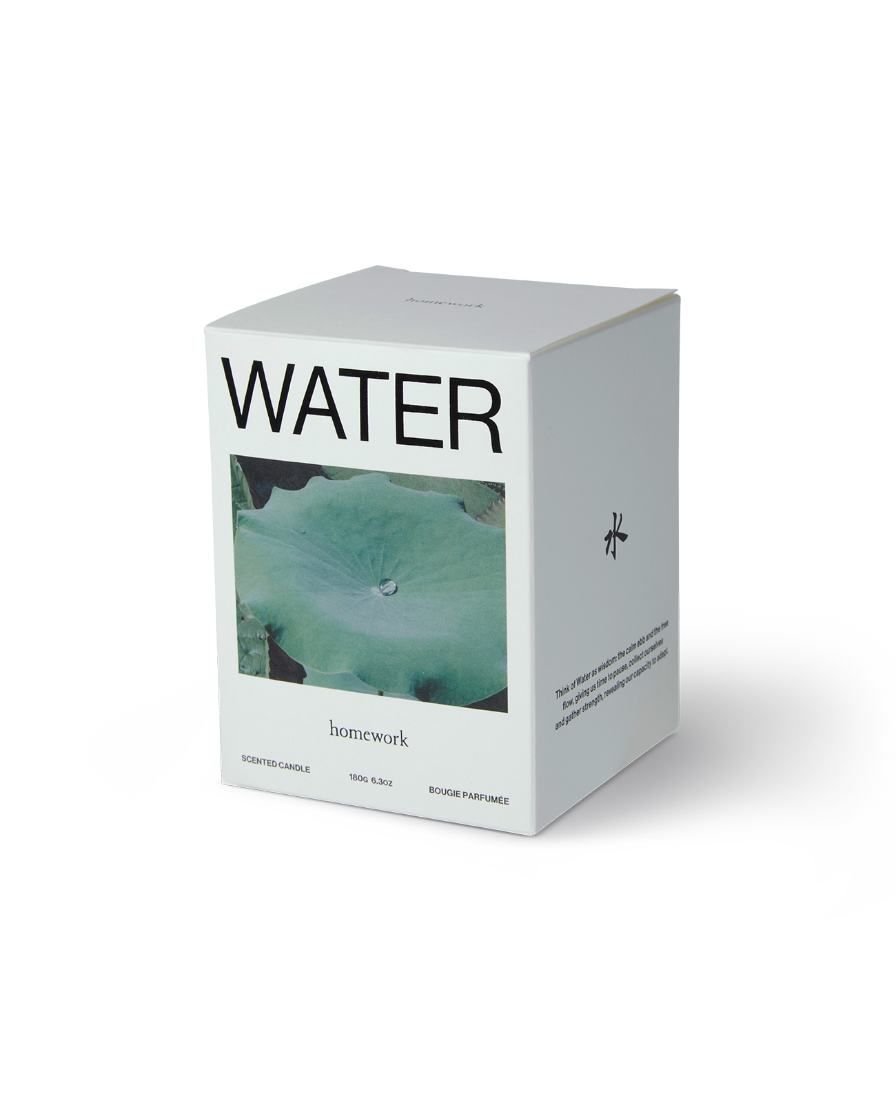 homework-water-candle-duftkerze-180g-floral image 2