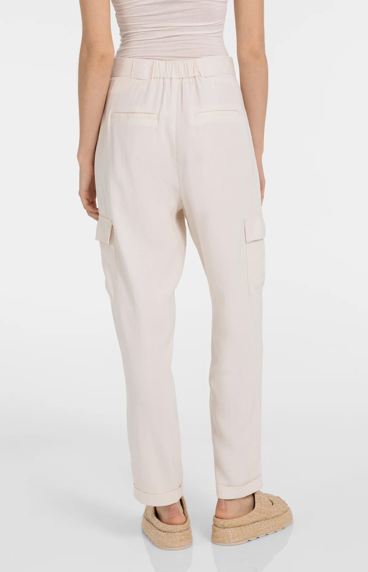 yaya-cargohose-gerades-bein-hose-beige-gr-e-38-hoher-bund image 8