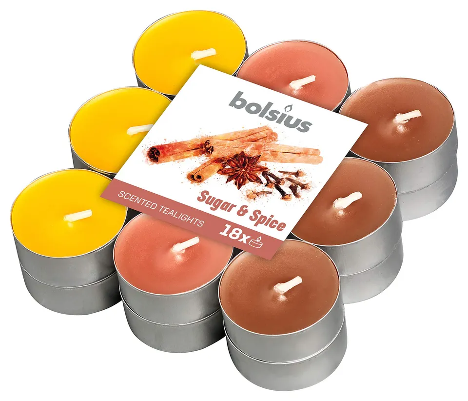 bolsius-true-scents-duftteelichter-zucker-gew-rz-18-st-ck image 1