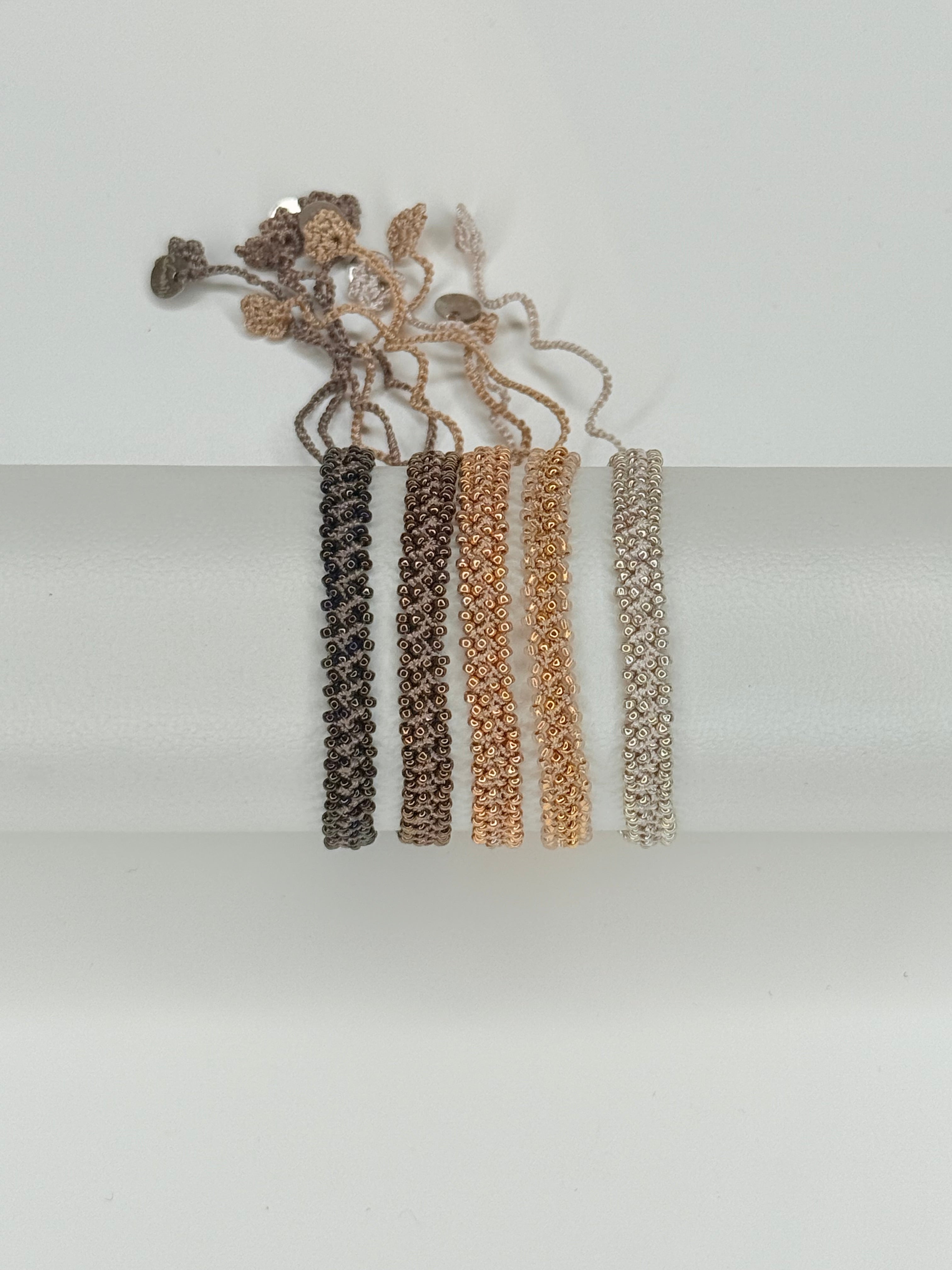lily-pure-armband-geh-kelt-bronze-glasperlen-fein image 2