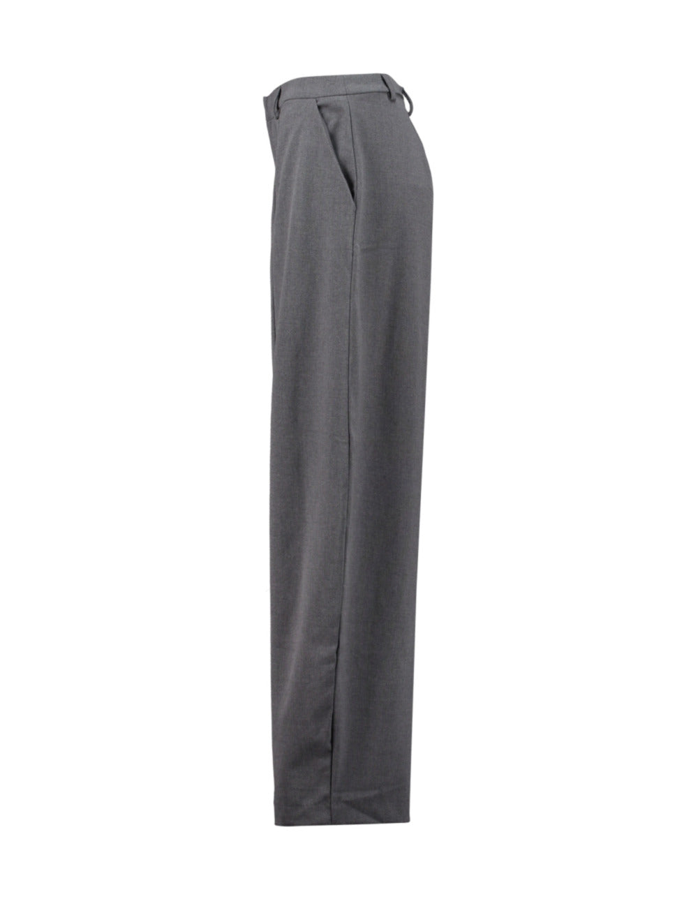 hailys-baggy-hose-grau-schmal-zulaufende-damenhose-elastisch image 3