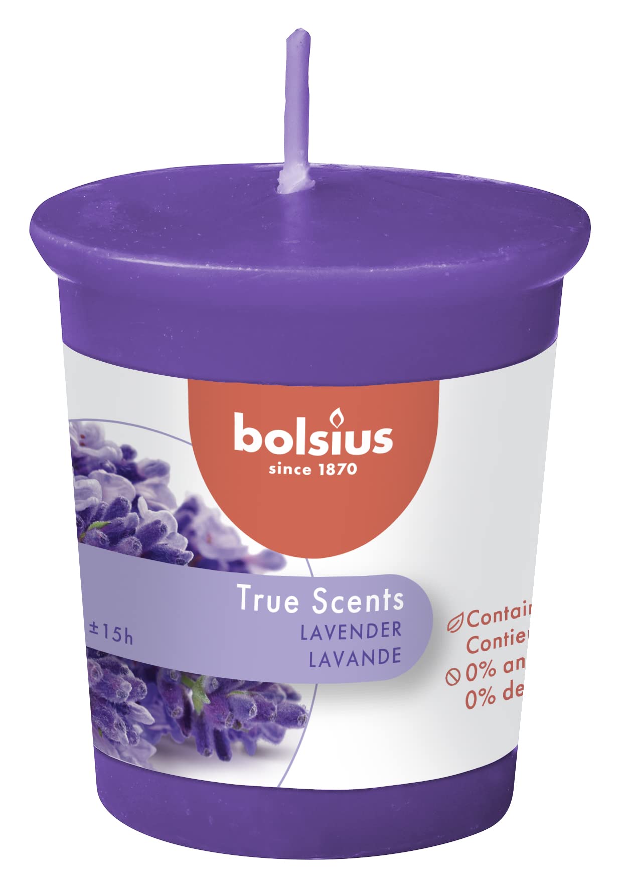 bolsius-true-scents-votivkerze-lavendel-lila-12-st-ck-15-std image 2
