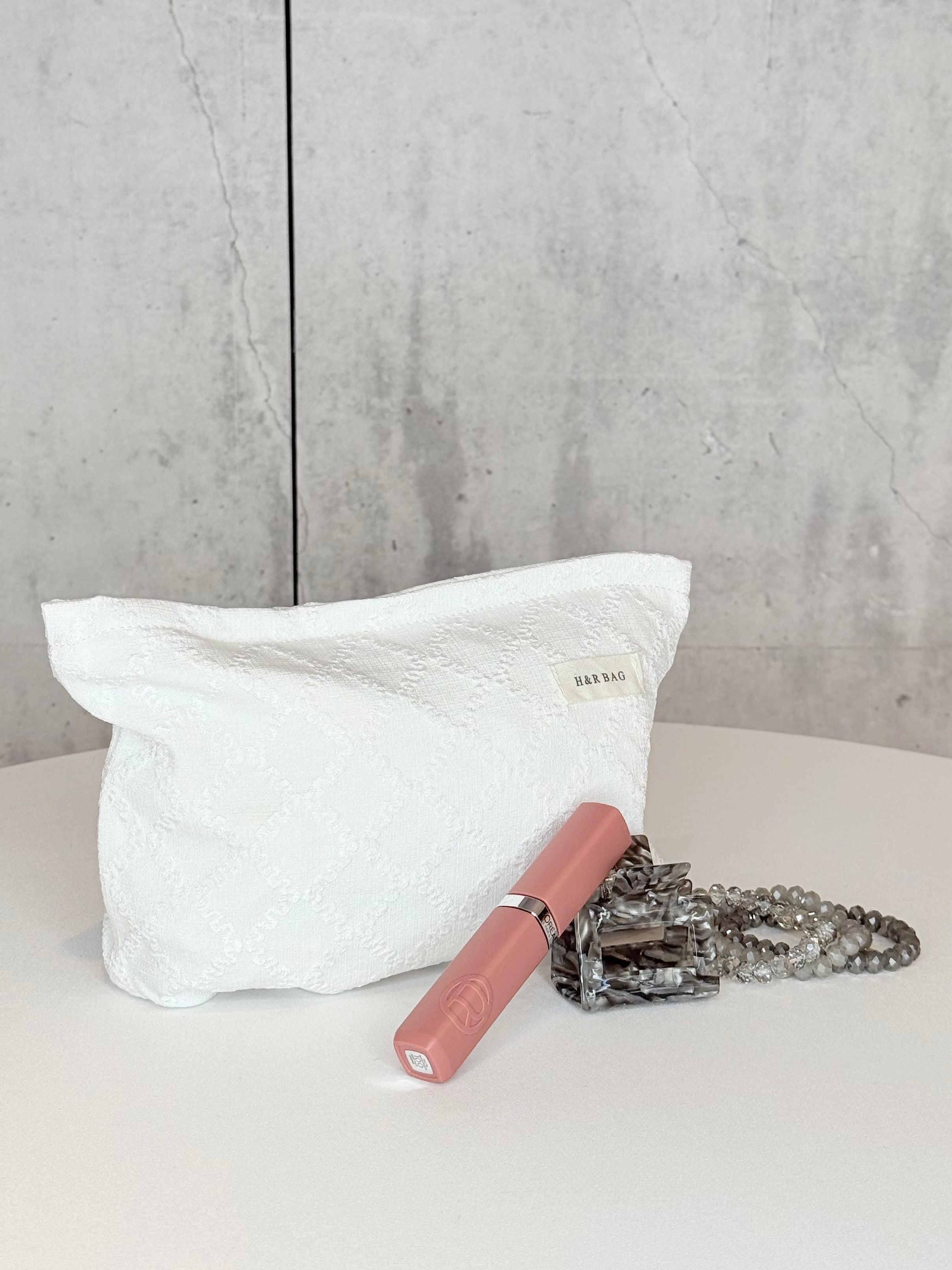 ein-st-ck-vom-gl-ck-kosmetiktasche-wei-20x14-cm-klein image 3
