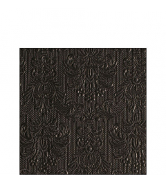 ambiente-elegance-servietten-schwarz-cocktail-25x25-cm-15-stk image 1