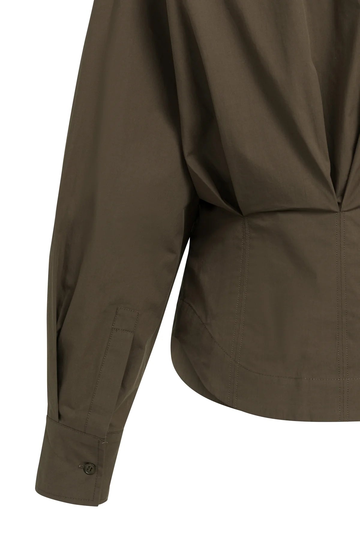 yaya-bluse-tailliert-braun-mit-raffungen-gr-e-36-40 image 6
