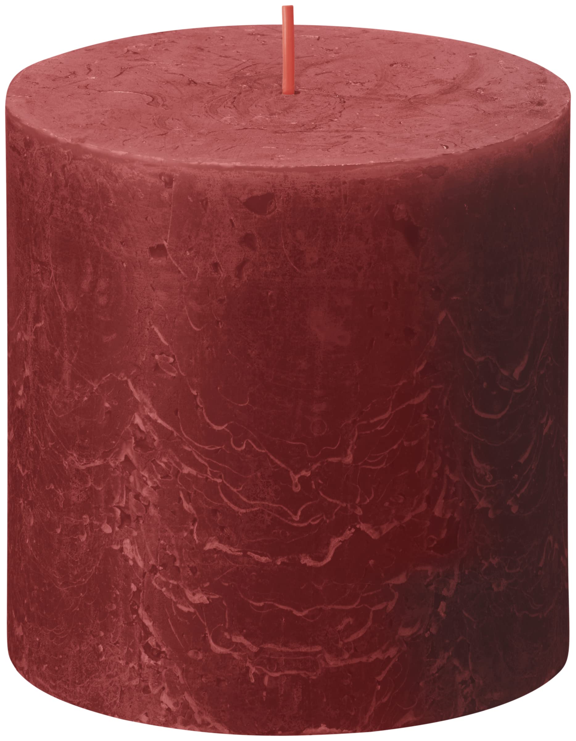 bolsius-rustik-stumpenkerze-xxl-rot-3-st-ck-10x10-cm image 4