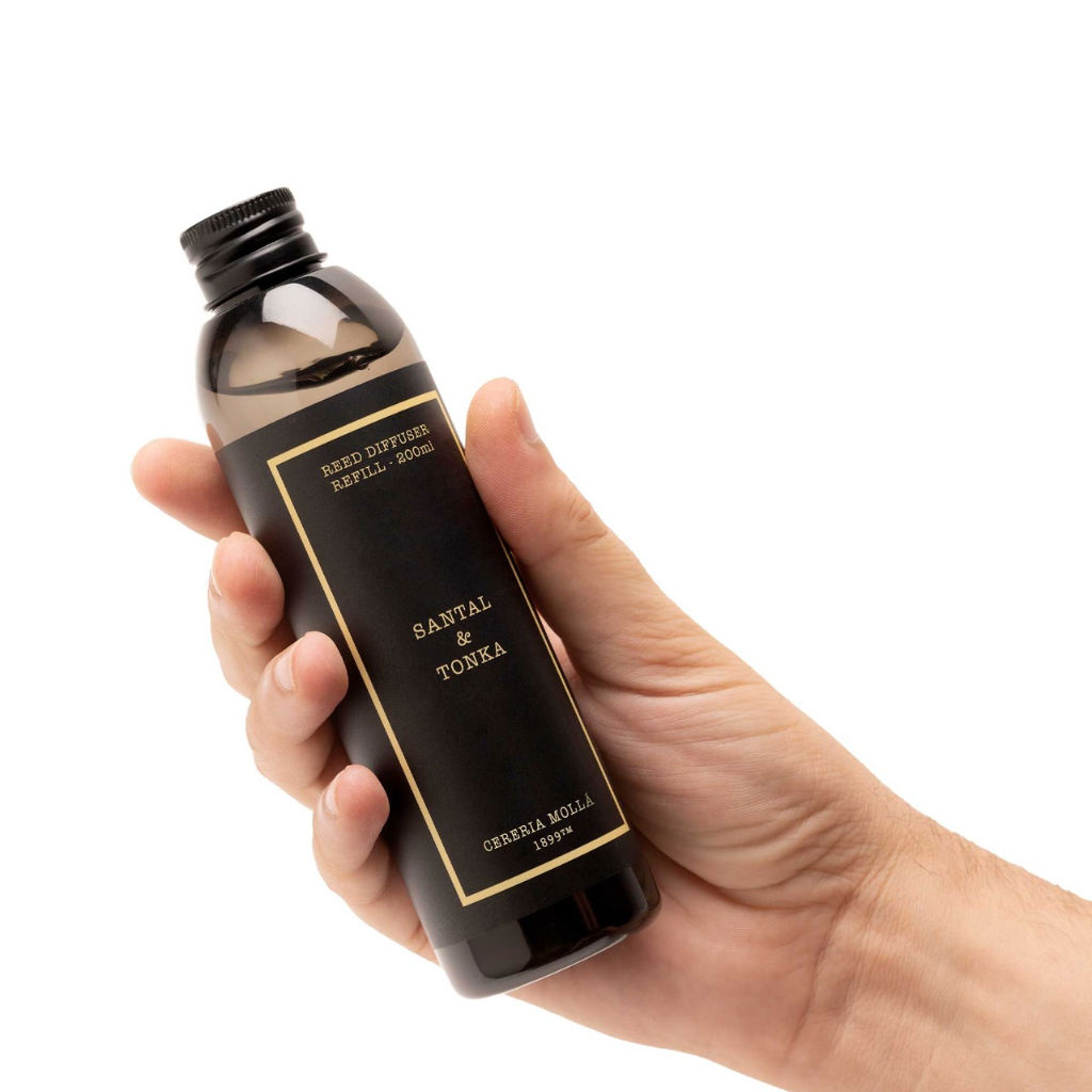 mikado-santal-tonka-diffuser-refill-raumduft-200ml-holzig image 2