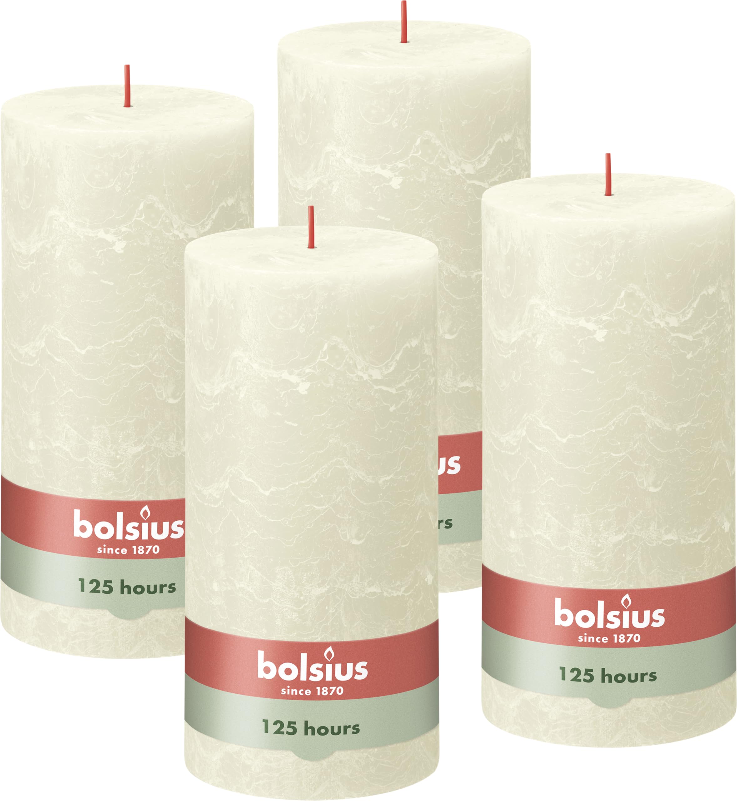 bolsius-rustik-stumpenkerze-xxl-elfenbein-4stk-125h image 1