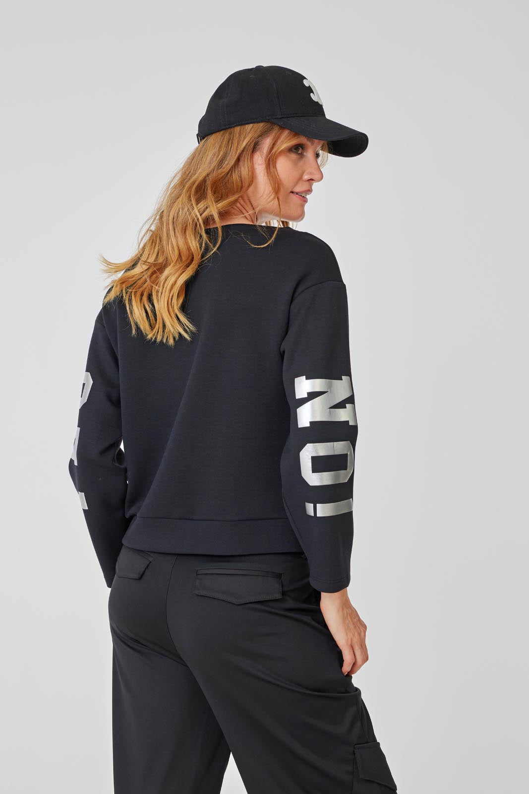 yes-sweatshirt-rmelprint-sweater-schwarz-36-38 image 5
