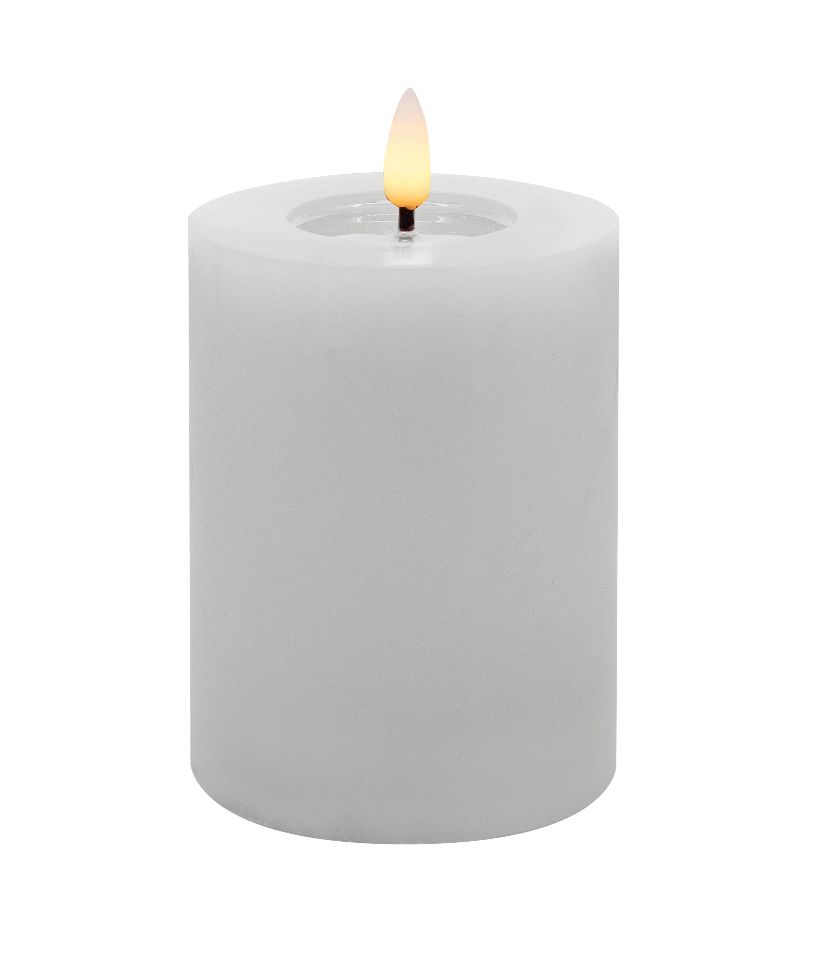 candela-led-stumpenkerze-echtwachs-wei-7-5x10-cm image 1