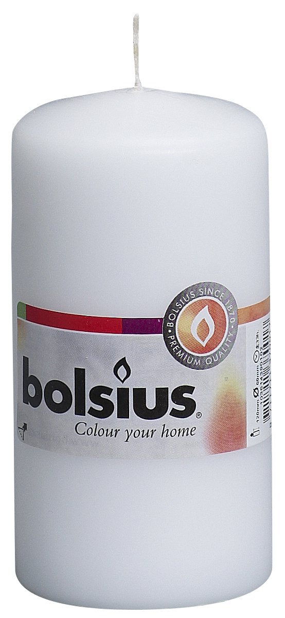 bolsius-essentials-stumpenkerzen-wei-10er-pack-12-cm-33h image 1