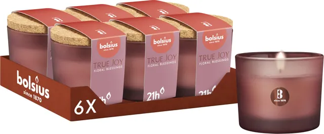 bolsius-true-joy-duftkerze-floral-blessings-bordeaux-21-std image 1