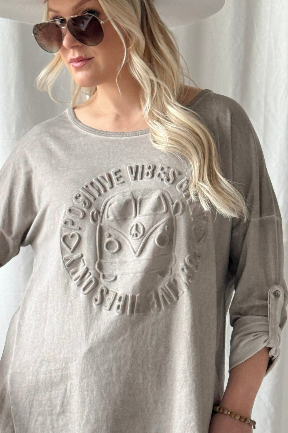 bypias-bohemian-longshirt-taupe-print-vintage-wash image 1