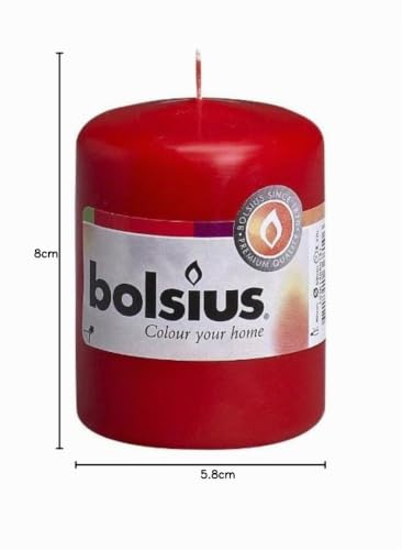 bolsius-essentials-stumpenkerzen-rot-8-cm-10-st-ck image 6