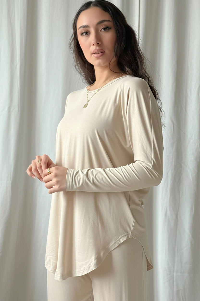 bypias-yoga-bambus-langarmshirt-damen-beige-gr-s-m image 3