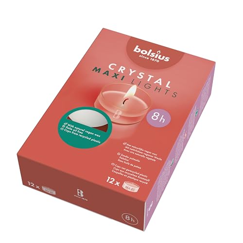 bolsius-maxi-xl-teelichter-wei-8h-clear-cup-12-st-ck image 5