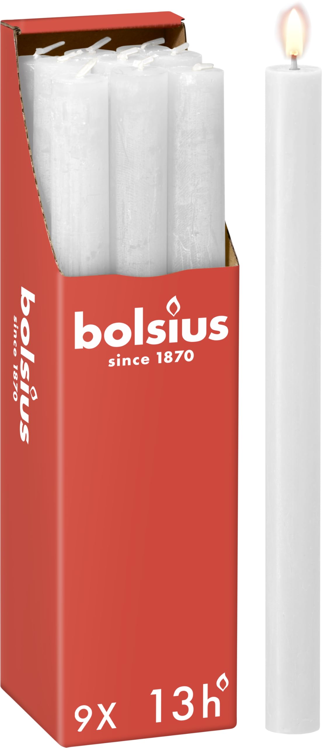 bolsius-rustik-stabkerzen-hellbraun-27cm-9-stk-13h image 8