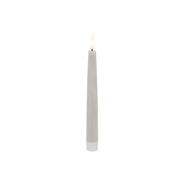ein-st-ck-vom-gl-ck-led-stabkerzen-sand-2er-set-17-5-cm image 1