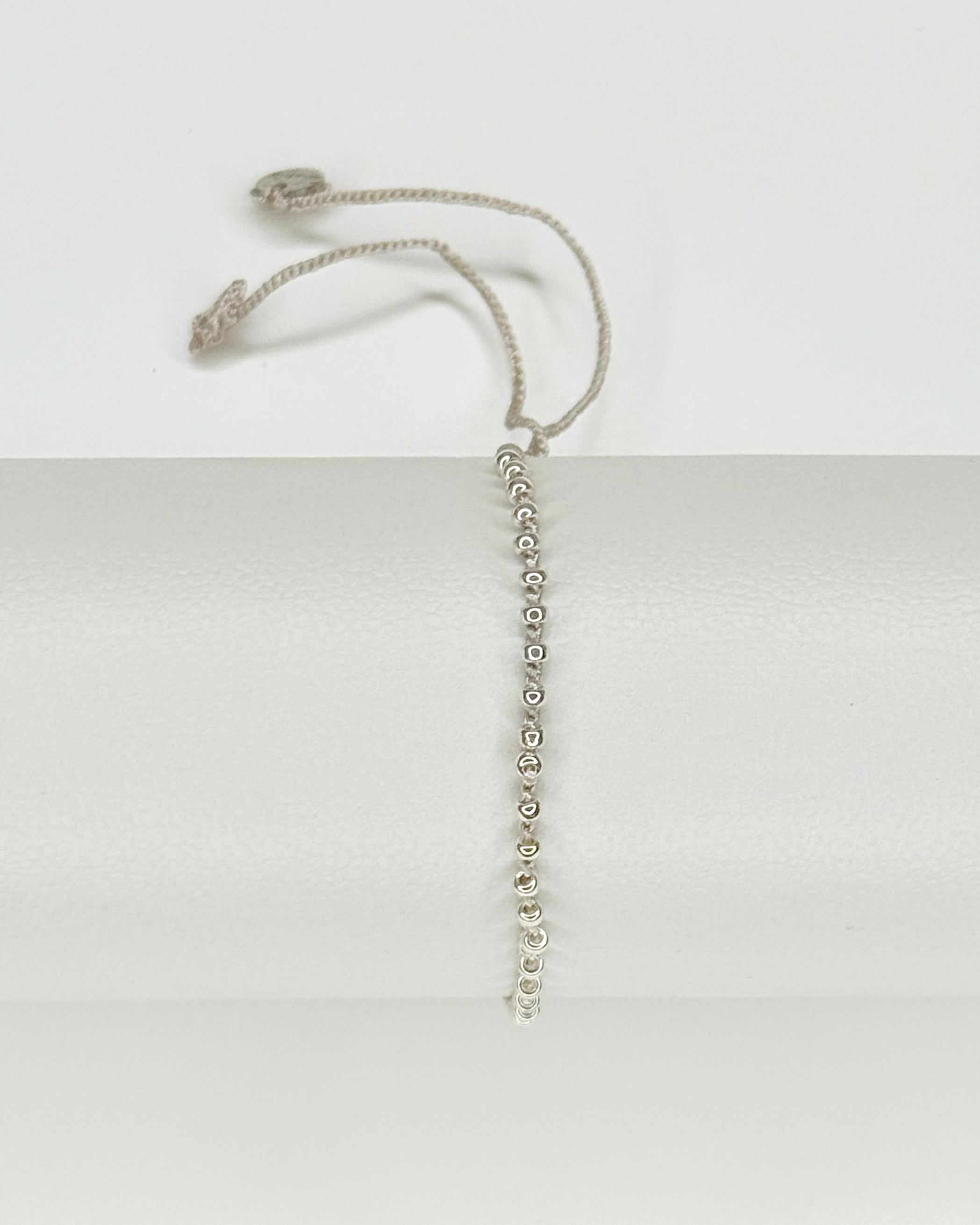 ein-st-ck-vom-gl-ck-liz-h-kel-armband-silber-2mm-perlen image 1
